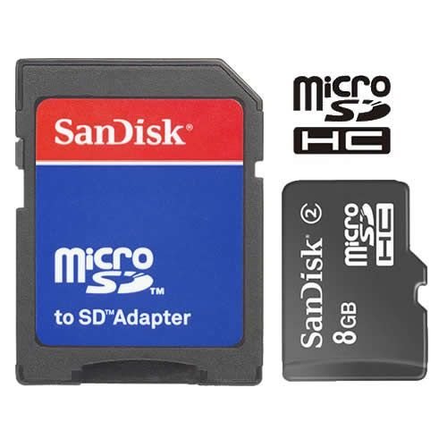SANDISK MICRO SD 8 GB