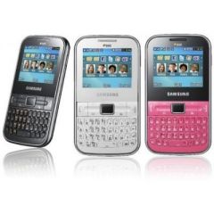 Samsung C3222 Çift Sim Kartlı - Siyah