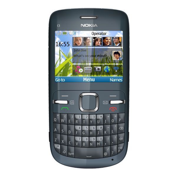 Nokia C3 Kurşun Mavisi