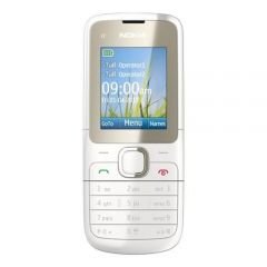 Nokia C2-00 Çift Hatlı Beyaz