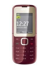 Nokia C2-00 Çift Hatlı Kırmızı