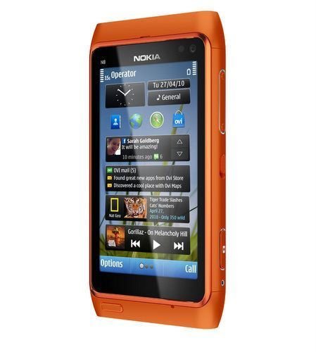 Nokia N8-00 Turuncu