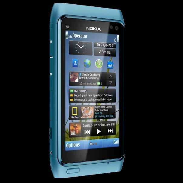 Nokia N8-00 Mavi