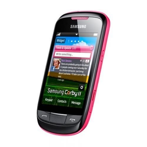 Samsung S3850 Corby II Pembe